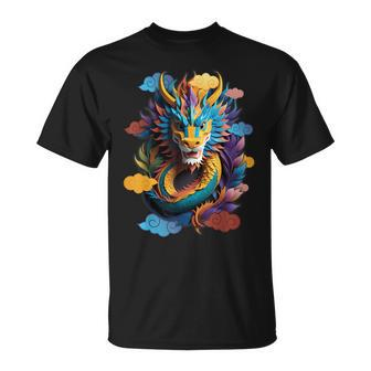 Happy Lunar New Year 2024 Stronger Chinese Dragon Decoration T-Shirt - Monsterry CA