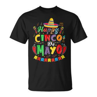 Happy Mexican Fiesta 5 De Mayo Cinco De Mayo For Women T-Shirt | Mazezy