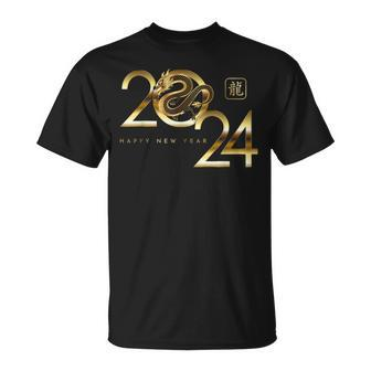 Happy New Year 2024 Chinese New Year 2024 Year Of The Dragon T-Shirt | Mazezy CA