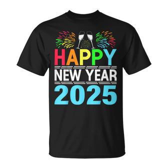 Happy New Year 2025 Nye Party New Years Eve 2025 T-Shirt - Thegiftio