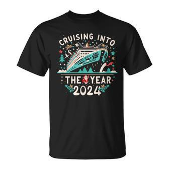 Happy New Year Cruise Vacation Trip 2024Cruise Trip T-Shirt | Mazezy CA