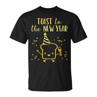 Happy New Year Nye Party New Years Eve Confetti T-Shirt - Seseable