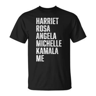 Harriet Rosa Angela Michelle Kamala Me T-Shirt - Monsterry