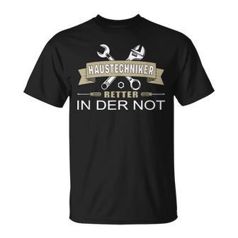 Haustechniker Hausmeister Hauswart Putzfrau T-Shirt - Geschenkecke