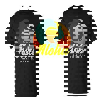 Hawaii Surfing Vacation & Hawaiian Surfer T-Shirt - Thegiftio UK