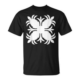 Hawaiian Quilting Pattern Pineapple Aloha Beaches Men T-Shirt - Monsterry UK