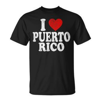I Heart Love Puerto Rico T-Shirt | Mazezy