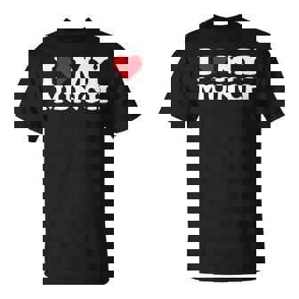 I Heart My Munch I Love My Munch Munching Lover T-Shirt | Seseable FR