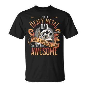Heavy Metal Cooler Dad Punk Rock Music Lover T-Shirt - Monsterry DE
