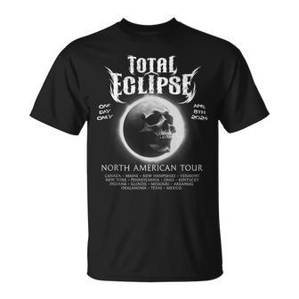 Heavy Metal Total Eclipse 2024 North American Tour T-Shirt | Mazezy