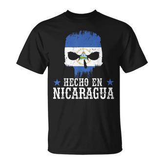 Hecho En Nicaragua Bandera Nicaragua Camiseta unisex - Regaloses