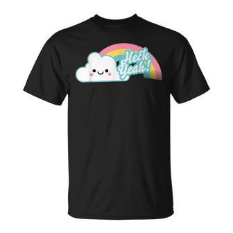 Heck Yeah Cute Kawaii Rainbow T-Shirt - Monsterry