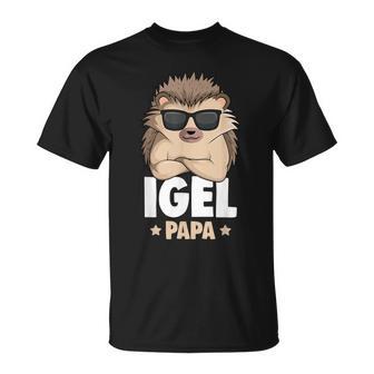 Hedgehog Papa T-Shirt - Geschenkecke