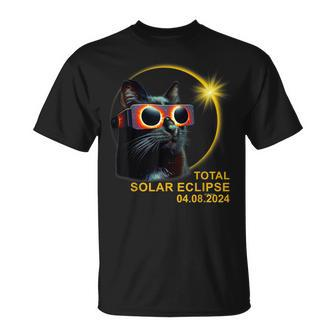 Hello Darkness My Friend Solar Eclipse April 8 2024 T-Shirt | Mazezy