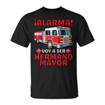 Hermano Mayor Bombero Voy A Ser Hermano Mayor T-Shirt - Monsterry DE