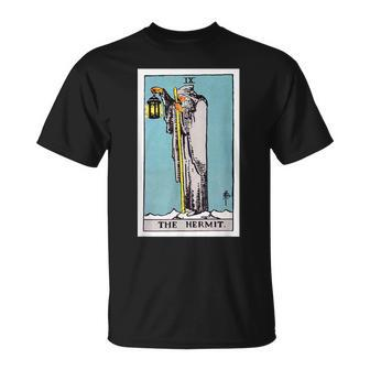 Hermit Tarot Oracle Fashion Card Deck Streetwear T-Shirt - Monsterry AU