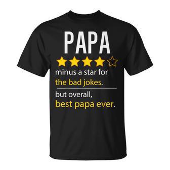 Herren Bester Papa Aller Zeiten Lustigerater Opaatertag Sohn Tochter T-Shirt - Geschenkecke