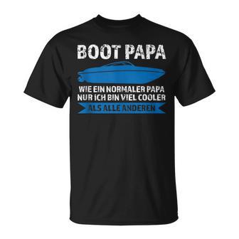 Herren Boot Papaiel Cooler Boot Papa Segeln T-Shirt - Geschenkecke