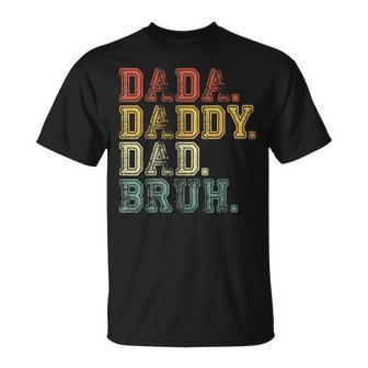 Herren Papa Papa Papa Bruh Lustigerater T-Shirt - Geschenkecke