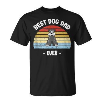 Herren Zwergschnauzer Papa Geschenk T-Shirt - Geschenkecke