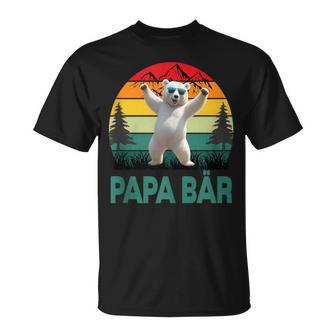 Herrenatertagsgeschenk Papa Bäratertagater & Opa Geschenk T-Shirt - Geschenkecke