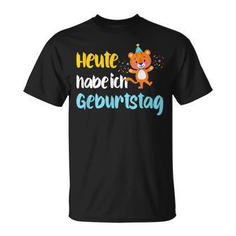 Heute Habe Ich Geburtstag Party Tiger T-Shirt - Geschenkecke