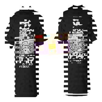 Hip Hop 50Th Anniversary 50 Years Of Hip Hop T-Shirt - Thegiftio