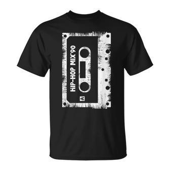 Hip Hop Rap Mixtape Cassette Dj Retro 90S Vintage Cassette T-Shirt - Monsterry CA