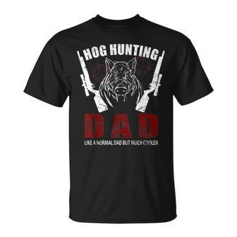Hog Hunting Dad Wildlife Hogs Grunt Boar Hunter T-Shirt - Monsterry