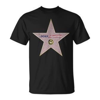 Hollywood Walk Of Fame Star Trump T-Shirt - Monsterry