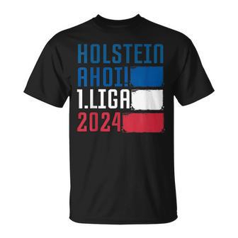 Holstein Ahoi Moin 1Liga 2024 Aufstieg Kiel Fanartikel T-Shirt - Geschenkecke