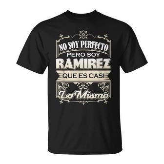 Hombre Camiseta Apellido Ramirez Last Name Ramirez T-Shirt - Monsterry