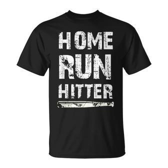 Home Run Hitter Baseball Fan T-Shirt - Monsterry UK