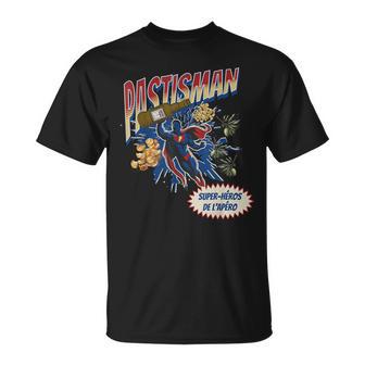 Homme Pastis Man Super-Héros De L'apéro Pastis 51 T-Shirt - Cadeauxyz