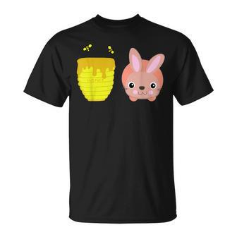 Honey Bunny Cute & Rabbit Animal Lovers T-Shirt - Monsterry