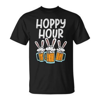 Hoppy Bunny Rabbit Ear Happy Easter Day Women T-Shirt - Thegiftio UK