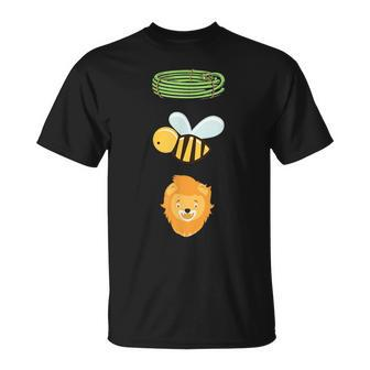 Hose Bee Lion Animal Pun Dad Joke T-Shirt - Monsterry DE