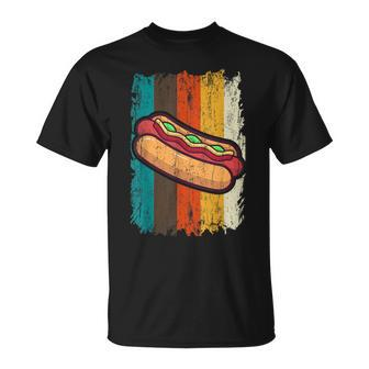 Hot Dog Vintage Hot Dog Eating Contest Hot Dog Lover T-Shirt - Monsterry
