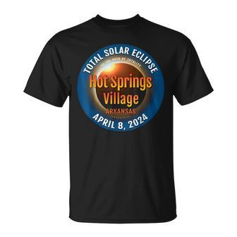 Hot Springs Village Arkansas Ar Total Solar Eclipse 2024 3 T-Shirt - Monsterry AU