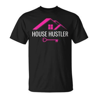 House Hustler Real Estate Agent Cute Realtor T-Shirt - Monsterry CA