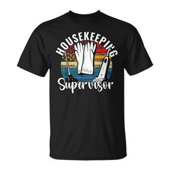 Housekeeping Supervisor House Housekeeping Uniform T-Shirt - Monsterry AU