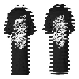 HP Lovecraft Cthulhu Tentacles Vintage Horror T-Shirt - Monsterry