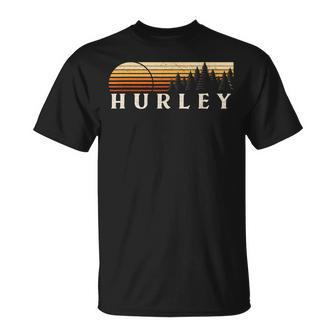 Hurley Al Vintage Evergreen Sunset Eighties Retro T-Shirt - Thegiftio UK