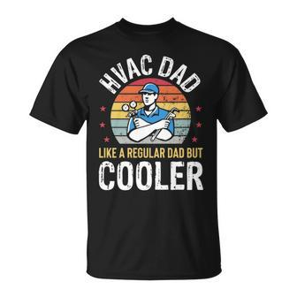 Hvac Dad But Cooler Mens Hvac Technician Father T-Shirt | Mazezy
