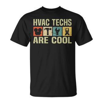 Hvac Techs Hvac Technician For Handyman T-Shirt | Mazezy