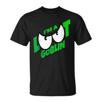 Ich Bin Ein I Am Loot Goblin T-Shirt - Seseable