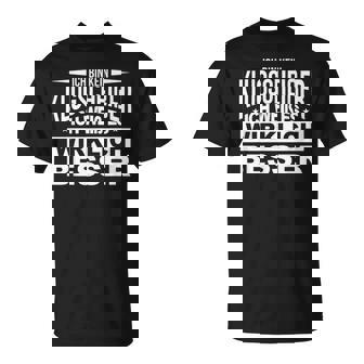Ich Bin Kein Klugscheißer T-Shirt, Besserwissen mit Humor - Seseable