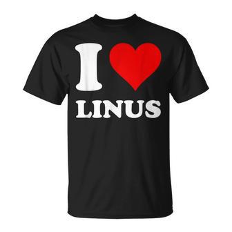 Ich Liebe Linus T-Shirt - Geschenkecke