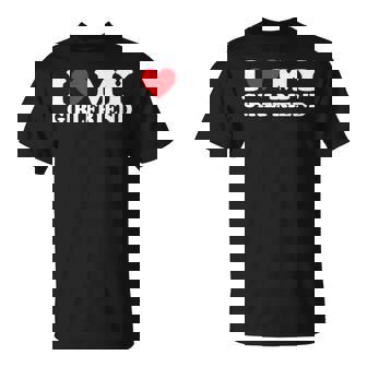 Ich Liebe Meine Freundin Ich Liebe Meine Freund German Black T-Shirt - Seseable