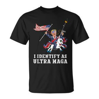 I Identify As Ultra Maga Apparel T-Shirt - Monsterry